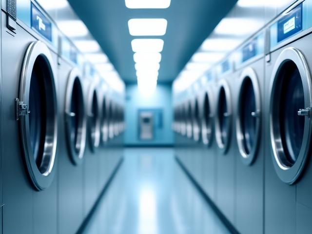 State of the art energy efficient cleaning machine