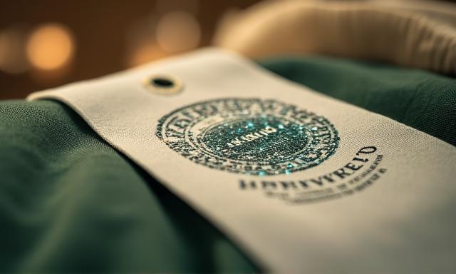 Secure garment tracking and data protection visual