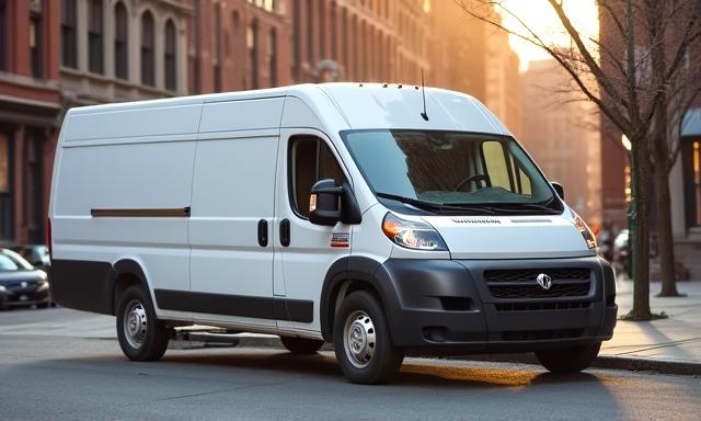 Glaze & Clean Co. delivery vehicle in Buffalo